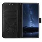 For Xiaomi 15 Ultra Embossed Butterfly Leather Phone Case(Black) - 3