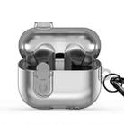 For Samsung Galaxy Buds3 / 3 Pro DUX DUCIS SECI Series Earbuds Box Protective Case(Clear Black) - 1