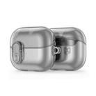 For Samsung Galaxy Buds3 / 3 Pro DUX DUCIS SECI Series Earbuds Box Protective Case(Clear Black) - 2