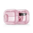 For Samsung Galaxy Buds3 / 3 Pro DUX DUCIS SECI Series Earbuds Box Protective Case(Clear Pink) - 2