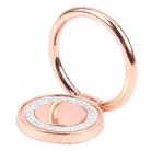 Glitter Metal Mobile Phone Ring Holder(Rose Gold) - 2