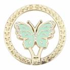 Butterfly Metal Mobile Phone Ring Holder(Green) - 1