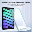 For iPad Pro 13 2024 Acrylic Hybrid TPU Tablet Case with Pen Slot(Light Blue) - 2