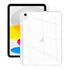 For iPad 10th Gen 10.9 2022 Acrylic Hybrid TPU Tablet Case with Pen Slot(Transparent) - 1