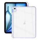 For iPad Air 11 2024 / 2022 10.9 Acrylic Hybrid TPU Tablet Case with Pen Slot(Lavender) - 1