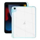 For iPad 10.2 2021 / Air 10.5 2019 Acrylic Hybrid TPU Tablet Case with Pen Slot(Light Blue) - 1