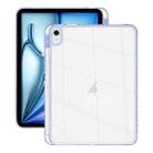 For iPad Air 13 2025 / 2024 Acrylic Hybrid TPU Tablet Case with Pen Slot(Lavender) - 1