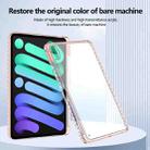 For iPad mini 2024 / mini 6 Acrylic Hybrid TPU Tablet Case with Pen Slot(Pink) - 2