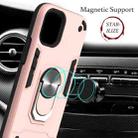 For iPhone 12 mini 2 in 1 Armour Series PC + TPU Protective Case with Ring Holder(Dark Green) - 2