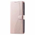 For iPhone 16 Pro Max Voltage Ultra-thin Dot Leather Phone Case(Rose Gold) - 2