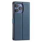 For iPhone 16 Pro Max Voltage Ultra-thin Dot Leather Phone Case(Blue) - 3