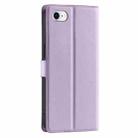 For iPhone 7 / 8 / SE 2022 Voltage Ultra-thin Dot Leather Phone Case(Purple) - 3
