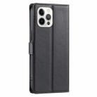 For iPhone 12 / 12 Pro Voltage Ultra-thin Dot Leather Phone Case(Black) - 3