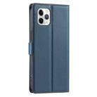 For iPhone 11 Pro Max Voltage Ultra-thin Dot Leather Phone Case(Blue) - 3