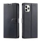 For iPhone 11 Pro Voltage Ultra-thin Dot Leather Phone Case(Black) - 1