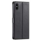 For iPhone XS Max Voltage Ultra-thin Dot Leather Phone Case(Black) - 3