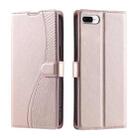 For iPhone 7 Plus / 8 Plus Voltage Ultra-thin Dot Leather Phone Case(Rose Gold) - 1