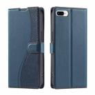 For iPhone 7 Plus / 8 Plus Voltage Ultra-thin Dot Leather Phone Case(Blue) - 1