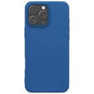 For iPhone 16 Pro Max NILLKIN Frosted Shield Pro PC + TPU Phone Case(Blue) - 1