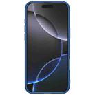 For iPhone 16 Pro Max NILLKIN Frosted Shield Pro PC + TPU Phone Case(Blue) - 3