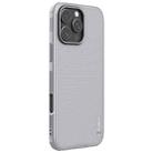 For iPhone 16 Pro NILLKIN Frosted Shield Pro PC + TPU Phone Case(Silver) - 2