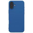 For iPhone 16 NILLKIN Frosted Shield Pro PC + TPU Phone Case(Blue) - 1