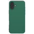 For iPhone 16 NILLKIN Frosted Shield Pro PC + TPU Phone Case(Green) - 1