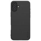 For iPhone 16 Plus NILLKIN Frosted Shield Pro PC + TPU Phone Case(Black) - 1