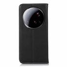 For Xiaomi 15 Ultra KHAZNEH Nappa Top Layer Cowhide Leather Phone Case(Black) - 3
