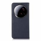 For Xiaomi 15 Ultra KHAZNEH Nappa Top Layer Cowhide Leather Phone Case(Blue) - 3