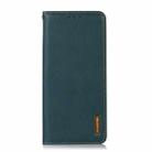 For Xiaomi 15 Ultra KHAZNEH Nappa Top Layer Cowhide Leather Phone Case(Green) - 2