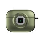 For AirPods 3 Camera Series PC + TPU Headset Shockproof Carbon Fibre Case(Green) - 2