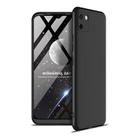 For OPPO Realme C11 GKK Three Stage Splicing Full Coverage PC Protective Case(Black) - 1