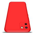 For OPPO Realme C11 GKK Three Stage Splicing Full Coverage PC Protective Case(Red) - 2