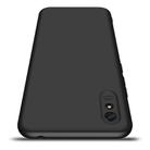 For Xiaomi Redmi 9A GKK Three Stage Splicing Full Coverage PC Protective Case(Black) - 2