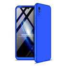 For Xiaomi Redmi 9A GKK Three Stage Splicing Full Coverage PC Protective Case(Blue) - 1