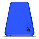 For Xiaomi Redmi 9A GKK Three Stage Splicing Full Coverage PC Protective Case(Blue) - 2
