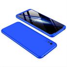 For Xiaomi Redmi 9A GKK Three Stage Splicing Full Coverage PC Protective Case(Blue) - 3