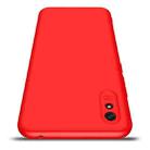 For Xiaomi Redmi 9A GKK Three Stage Splicing Full Coverage PC Protective Case(Red) - 2