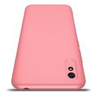 For Xiaomi Redmi 9A GKK Three Stage Splicing Full Coverage PC Protective Case(Rose Gold) - 2