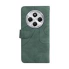 For Redmi 14C 4G Global Dual-color Splicing Flip Leather Phone Case(Green) - 3