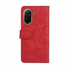 For Redmi A5 4G 173.3mm Dual-color Splicing Flip Leather Phone Case(Red) - 3