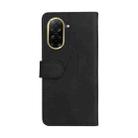 For Redmi A5 4G 173.3mm Dual-color Splicing Flip Leather Phone Case(Black) - 3