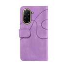 For Redmi A5 4G 173.3mm Dual-color Splicing Flip Leather Phone Case(Purple) - 3