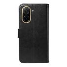 For Redmi A5 4G 173.3mm Tree & Cat Embossed Pattern Flip Leather Phone Case(Black) - 3