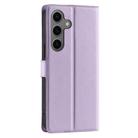 For Samsung Galaxy S24 5G Voltage Ultra-thin Dot Leather Phone Case(Purple) - 3