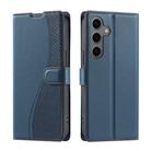 For Samsung Galaxy S24 5G Voltage Ultra-thin Dot Leather Phone Case(Blue) - 1