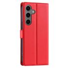 For Samsung Galaxy S24+ 5G Voltage Ultra-thin Dot Leather Phone Case(Red) - 3