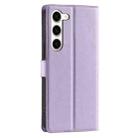 For Samsung Galaxy S23 5G Voltage Ultra-thin Dot Leather Phone Case(Purple) - 3