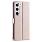 For Samsung Galaxy S23 5G Voltage Ultra-thin Dot Leather Phone Case(Rose Gold) - 3